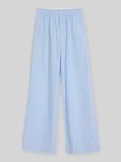 Hugo Blue Regular Fit Hose aus reiner Baumwolle in Hellblau, Größe 34