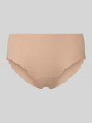 Skiny Panty mit Wellensaum in Beige, Größe 36
