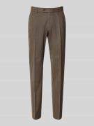 CG - Club of Gents Slim Fit Stoffhose mit Woll-Anteil Modell 'Cole' in...
