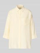 Weekend Max Mara Oversized Langarmbluse aus reinem Leinen Modell 'PANE...