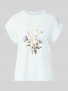 s.Oliver RED LABEL Relaxed Fit T-Shirt aus reiner Baumwolle in Hellbla...