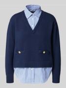 Lauren Ralph Lauren Regular Fit Strickpullover aus reiner Baumwolle in...