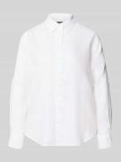 Lauren Ralph Lauren Relaxed Fit Leinenhemd aus reinem Leinen in Weiss,...