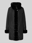 PETITE M. Wendejacke in Überlänge in Black, Größe 34