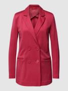 MAX&Co. Blazer mit Eingrifftaschen Modell 'CREDERE' in Fuchsia, Größe ...