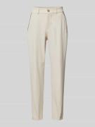 Angels Slim Fit Chino mit Ziersteinbesatz Modell 'LOUISA' in Ecru, Grö...