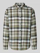 OLYMP Level Five Regular Fit Freizeithemd aus reiner Baumwolle mit But...