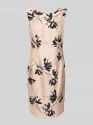 Christian Berg Cocktail Knielanges Cocktailkleid mit Rundhalsausschnit...