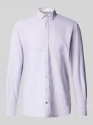 Colours & Sons Slim Fit Freizeithemd aus Baumwoll-Leinen-Mix in Stein,...