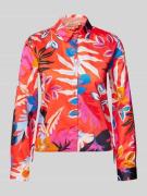 Smith and Soul Slim Fit Hemdbluse mit 3/4-Arm in Rot, Größe XL