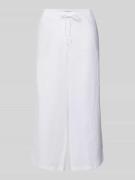 Christian Berg Woman Wide Leg Stoffhose mit Tunnelzug in Weiss, Größe ...