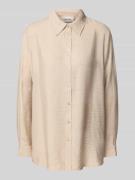 My Essential Wardrobe Regular Fit Hemdbluse in Crinkle-Optik Modell 'K...