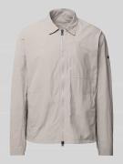 SCANDINAVIAN EDITION Jacke mit Umlegekragen in Hellgrau, Größe M