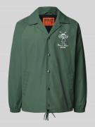 DEUS EX MACHINA Jacke mit Reverskragen und Eingrifftaschen in Oliv, Gr...