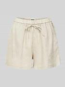 ECOALF Shorts aus reinem Leinen Modell 'YERAALF' in Beige, Größe XL