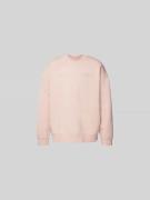 WON HUNDRED Oversized Sweatshirt aus Baumwolle in Rosa, Größe S