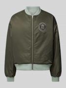 PROHIBITED Bomberjacke mit Wendefunktion Modell 'Primrose' in Dunkelgr...