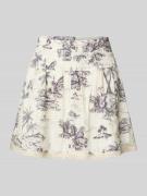 Zadig & Voltaire Minirock mit Häkelspitze Modell 'JOCKY' in Beige, Grö...