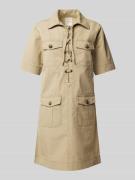 Zadig & Voltaire Minikleid mit Pattentaschen Modell 'RECORD' in Beige,...