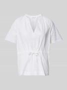 Samsøe Samsøe Regular Fit Bluse mit V-Ausschnitt Modell 'SATOMA' in We...