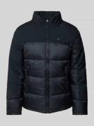 CHAMPION Steppjacke mit Label-Print in Black, Größe XL