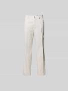 Diesel Straight Fit Jeans aus reiner Baumwolle in Offwhite, Größe 36