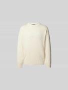Dsquared2 Pullover in Strick-Optik in Offwhite, Größe XL