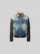 Dsquared2 Jeansjacke aus reiner Baumwolle in Blau, Größe 52