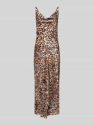 Guess Maxikleid mit Wasserfall-Ausschnitt Modell 'NEW AKILINA' in Hell...