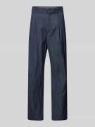 Michael Kors Chino mit Stoffgürtel in Marine, Größe 36