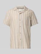 Pepe Jeans Regular Fit Freizeithemd Baumwoll-Leinen-Mix Modell 'ALTEA'...