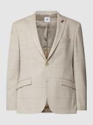 ATELIER TORINO 2-Knopf-Sakko aus Leinenmischung in Sand, Größe 50