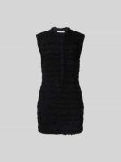 Iro Minikleid mit Rundhalsausschnitt in Black, Größe 38