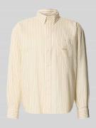 BLKVIS Freizeithemd mit Kentkragen in Offwhite, Größe XS