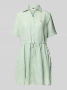 Tommy Hilfiger Ausgestelltes Hemdblusenkleid aus reinem Leinen in Hell...