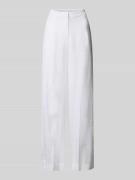Tommy Hilfiger Tailored Fit Leinenhose aus Leinen-Lyocell-Mix in Weiss...