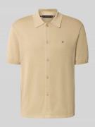 Tommy Hilfiger Regular Fit Overshirt aus reinem Baumwoll-Strick in Bei...