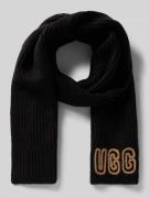 UGG Schal mit Woll-Anteil in Black, Größe 1