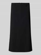 Drykorn Midirock mit Gürtelschlaufen Modell 'DORNE' in BLACK, Größe 26