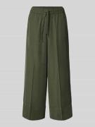 Tom Tailor Loose Fit Culotte aus Viskose-Mix in Dunkelgruen, Größe 34/...