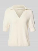 Lanius Strickpullover mit 1/2-Ärmel in Ecru, Größe 34