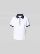 VARLEY Regular Fit Poloshirt mit Stretch-Anteil in Weiss, Größe S