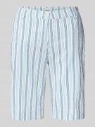 Brax Bermudas mit Paspeltaschen Modell 'MIA' in Hellblau, Größe 34