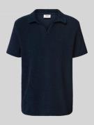 JOOP! Jeans Regular Fit Poloshirt mit V-Ausschnitt Modell 'Antal' in M...