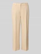 Raffaello Rossi Straight Leg Stoffhose aus Viskose-Leinen-Mix Modell '...