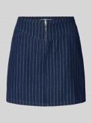 Neo Noir Jeansrock mit Reißverschluss Modell 'Gabani' in Jeansblau, Gr...