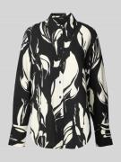 Someday Regular Fit Hemdbluse aus Viskose-Leinen-Mix Modell 'Zerlian' ...
