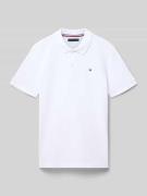 Tommy Hilfiger Teens Regular Fit Poloshirt aus reiner Baumwolle in Wei...
