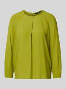 Luisa Cerano Blusenshirt mit Seiden-Anteil in Neon Gruen, Größe 44