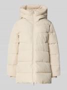 Mango Steppmantel mit Zweiwege-Reißverschluss Modell 'TOKYO' in Offwhi...